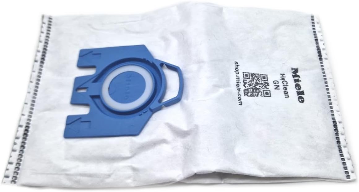 per Miele GN HyClean 3D Efficiency - Sacchetti per aspirapolvere, in microfibra, colore: bianco