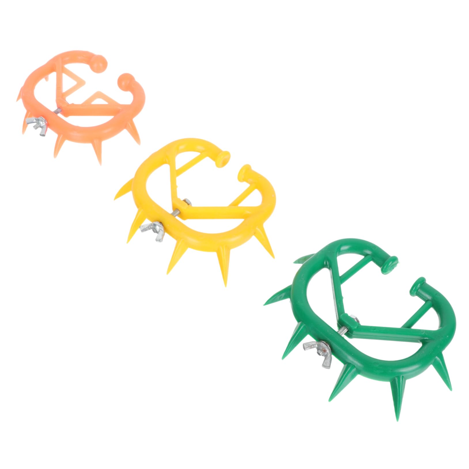 Holibanna Weaner Clamp for Cattle 6pcs Set Calf Weaning Nose Ring Made of Pp Anti-Suckling