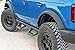 Rough Country SRX2 Adjustable Aluminum Steps for Ford Bronco (2021-2025) 4-Door - Modular Running Boards with Slide-Adjust Steps