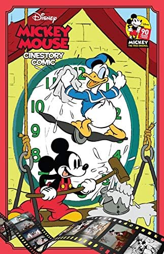 Disney Mickey Mouse 90th Anniversary Celebration Cinestory Comic Hardcover – January 1, 2050