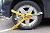 Streetwize - Wheel Clamps X Face - Yellow - Heavy Duty Wheel Lock with Curved Key Locking Mechanism, Clamp. Anti-Theft Locking Devices #1