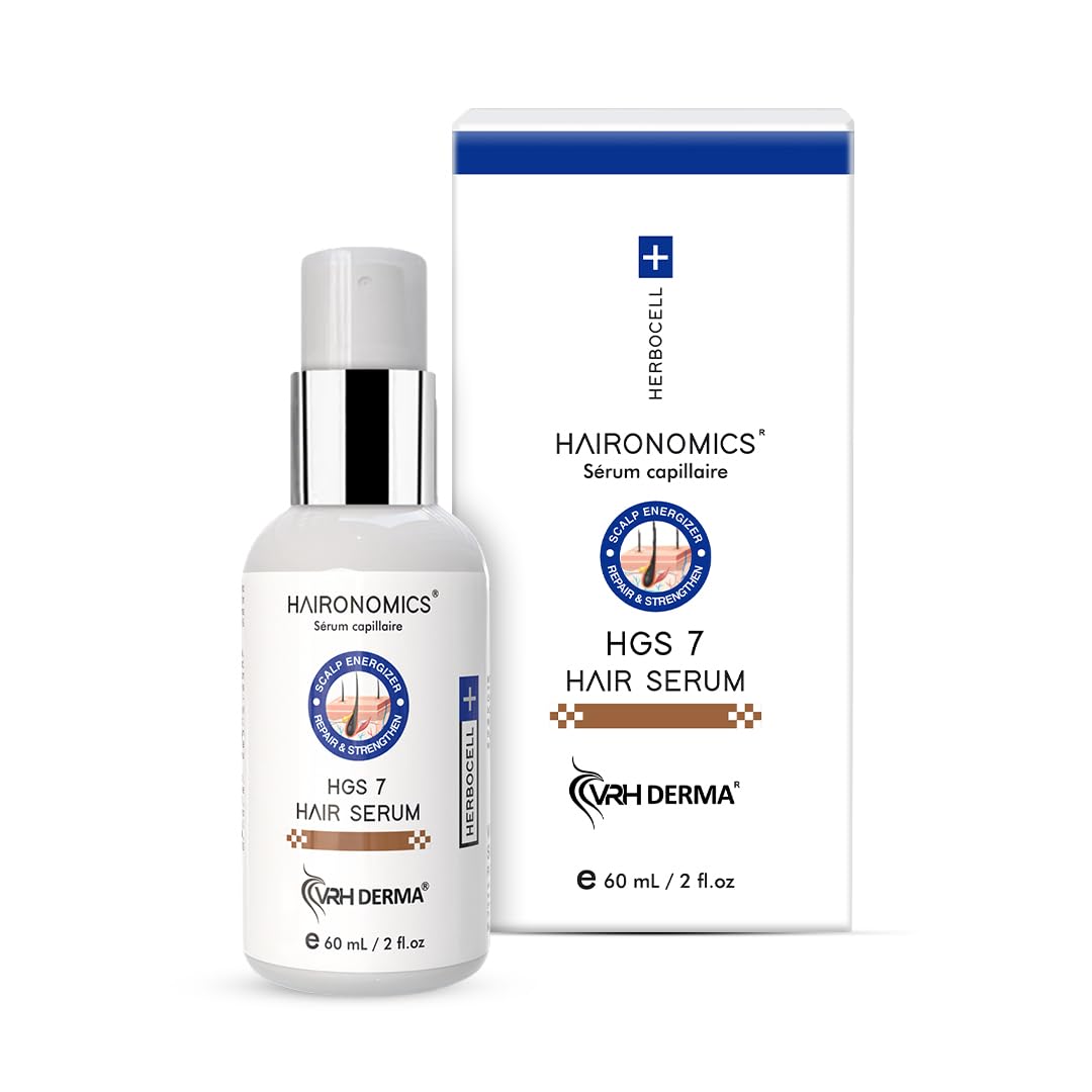 VRH Hair Growth Serum | Hydrolyzed Biotin & Keratin + Herbocell + 73 Herbs (Bhringraj, Amla, Ritha, Harad & More) | Makes Hair Stronger from the Roots & Promotes Healthy Hair | For Men & Women | 60 ml-image-43