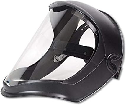 Honeywell Uvex Bionic Face Shield with Clear Polycarbonate Visor and Anti-Fog/Hard Coat (S8510)