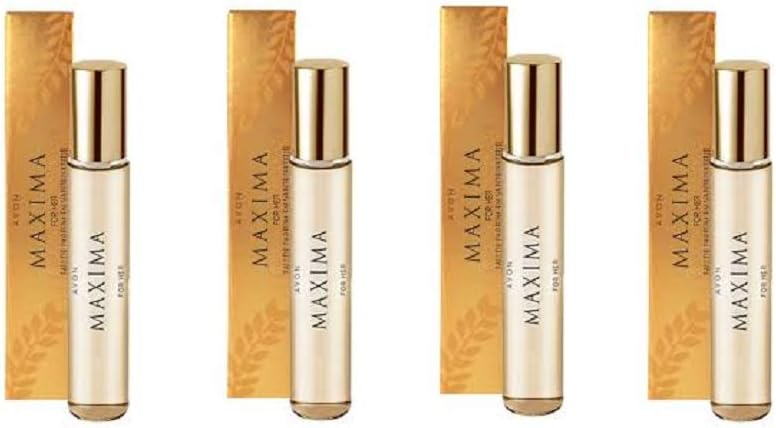 Pack of 4 Avon Maxima for her Eau de parfum 10ml sprays by Avon