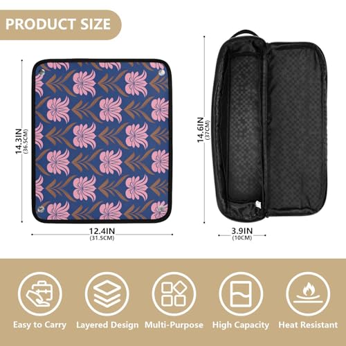 Bolsa de viaje resistente para herramientas de cabello Yuiboo miniatura 4