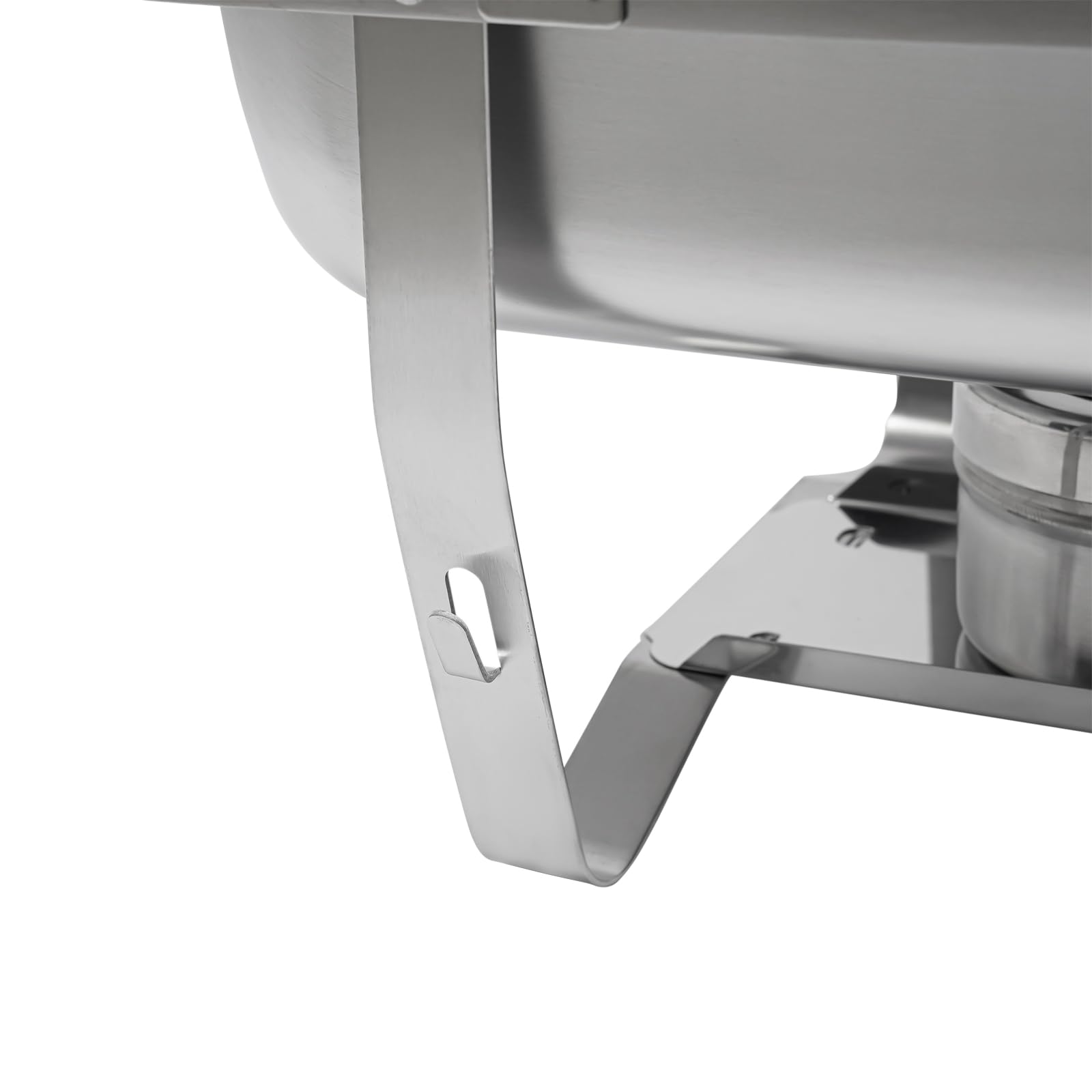 Edelstahl Chafing Dish Set, Warmhaltebehälter Rechteck Speisewärmer, Wärmebehälter mit Griffe und Deckel, für Buffet Catering, Partys, Bankett, Silber, 60 x 34.5 x 30 cm (Dreifach (5L))