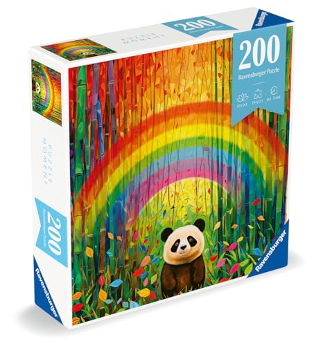 Puzzle Moment 200 pièces : Panda Ravensburger France - vue 3