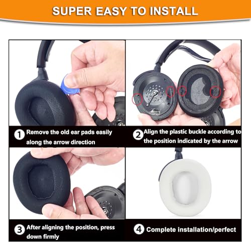 Coussinets Arctis Nova Pro Wireless de rechange pour réparer un casque usé - 6