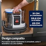 Bissell 3924N SpotClean ProHeat Advanced Carpet Cleaner, Grey - 5