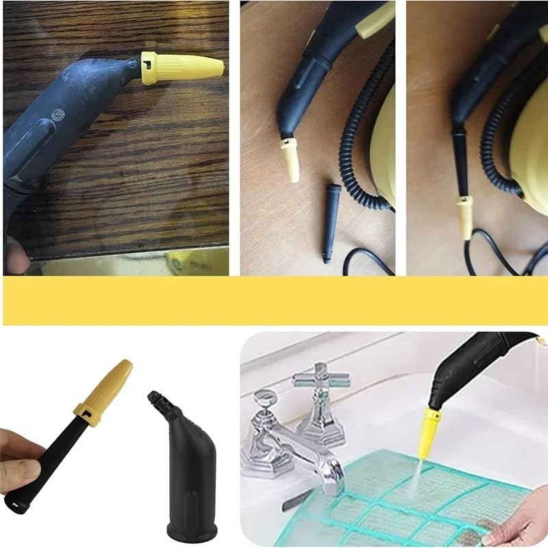 Compatible para EMECE Kit Piezas Boquilla Vapor 15PCS | Kit 15 piezas,modelos SC1 SC2 SC3 SC4 SC5,accesorios