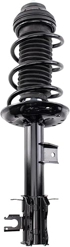 Miniatura 238 de TRQ Kit de suspensión delantera, conjunto de amortiguadores y resortes, barra estabilizadora, enlace estabilizador compatible con Chevrolet