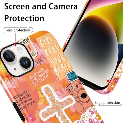 Coque iPhone 13 antichoc collage chrétien fini les rayures de clés - 3