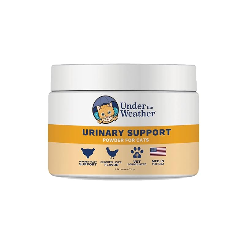 Suplemento em Pó para Trato Urinário de Gatos Under the Weather com Cranberry – 70,9 g