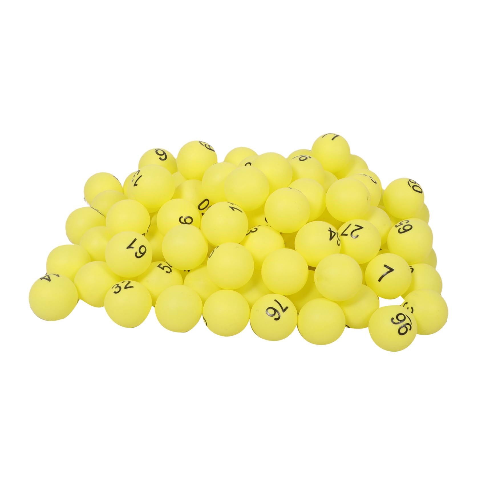 HEMOTON 100 Piezas Bolas de Bingo Numeradas del 1 al 100 de PP