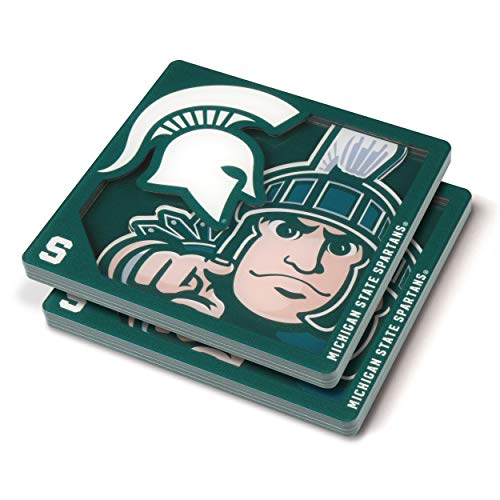 Image of YouTheFan NCAA NCAA 3D Logo Series Coasters