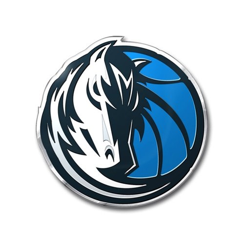 Dallas Mavericks 3D COLOR Chrome Auto Emblem Home Decal Basketball