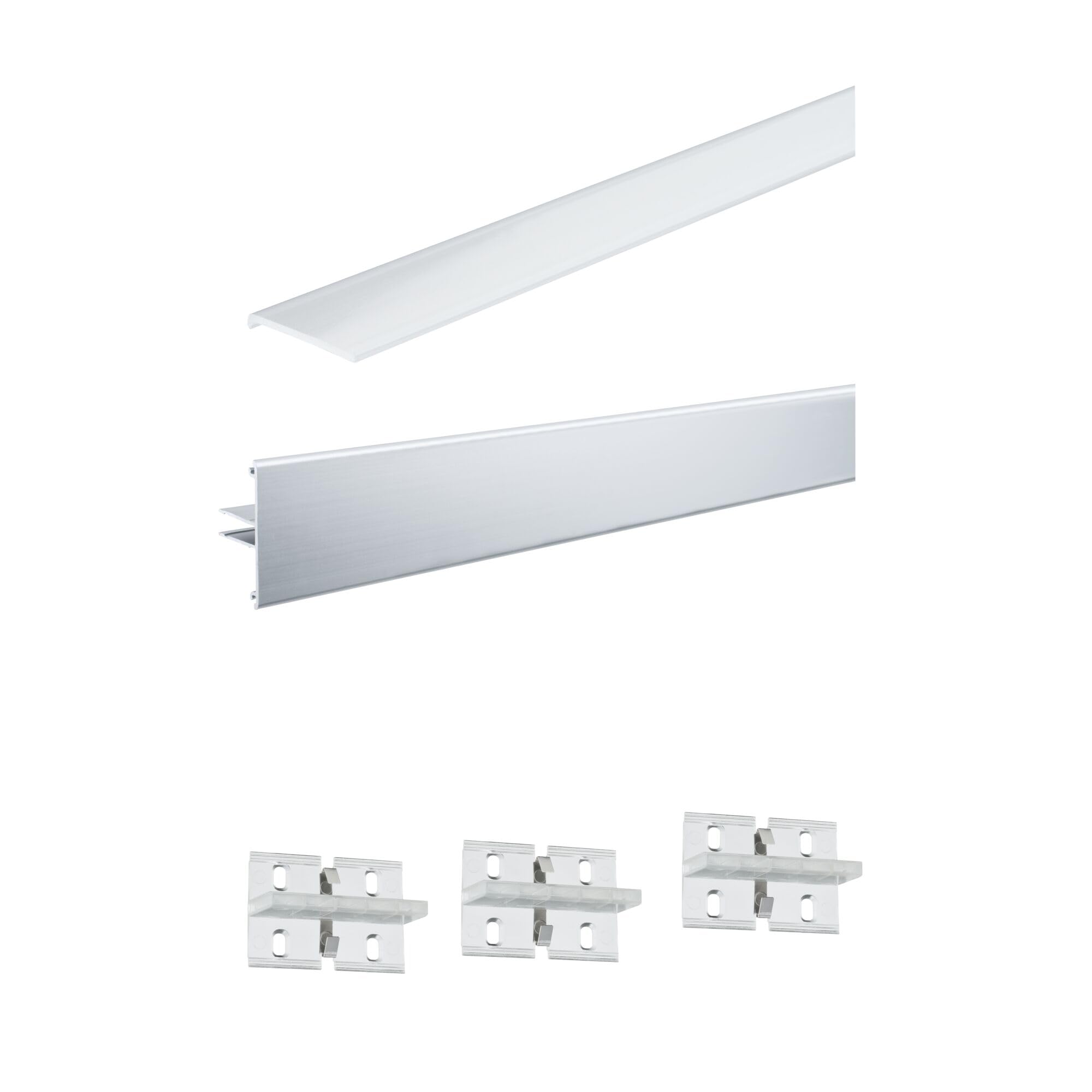 Paulmann 70519 Stripe Profil Duo 2m Alu eloxiert Lichtband