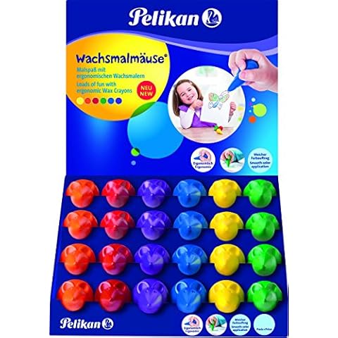 Pelikan 601115 Wachsmalmäuse im Display Cover
