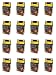 16 X Bar – Be Quick luce istantaneo Grab & Grill di borsa. lumpw ood Carbone di legno 500 G ideale per picnic Barbecue bollitore barbecue, fuoco cifre, e molto altro ancora. Semplice Luce e cucinare.