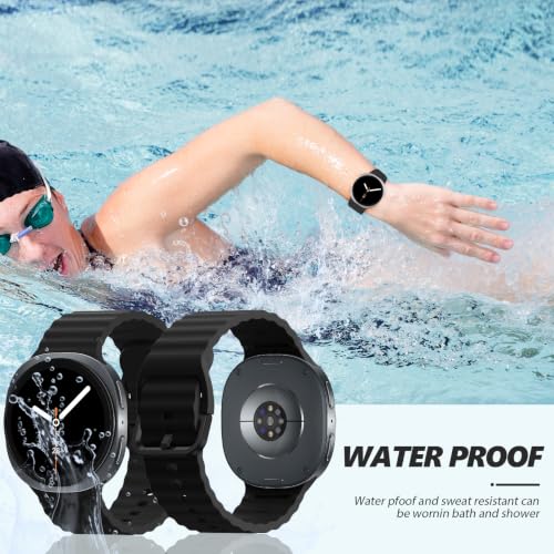 Silicone Straps for Samsung Galaxy Watch 9/8 Band 40mm 44mm/8 Classic 46mm - image 4