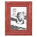 Prinz Carson Wood Frame, 4 x 6", Red