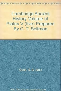 Hardcover The Cambridge Ancient History, Volume of Plates V Book