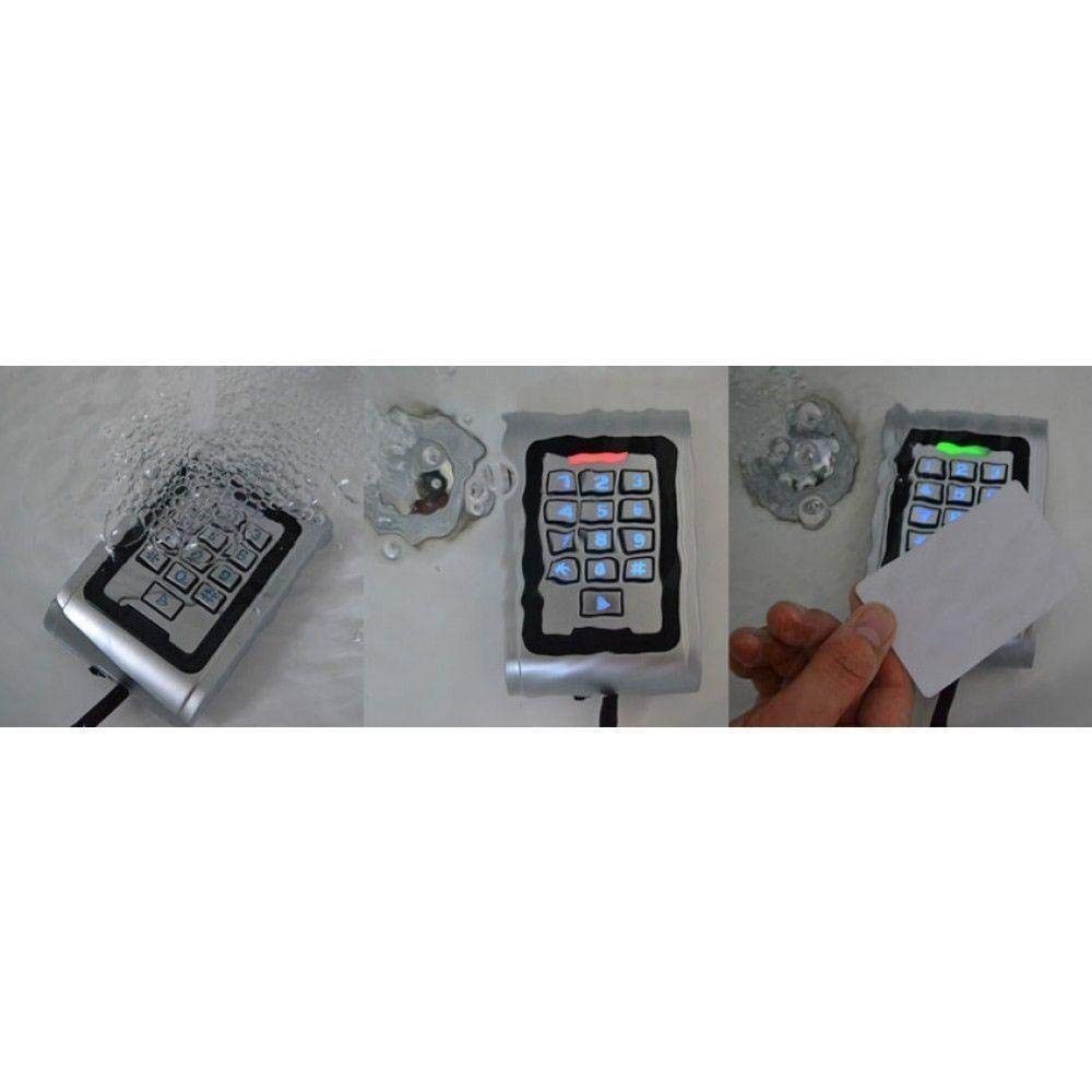 Kit de contrôle d'accès Autonome Code et Badge s5 - Utilisation extérieure ip65