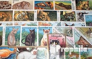 Motives 50 different Cats stamps (Stamps for collectors) cats