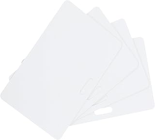 sourcing map 30 Pack Blank PVC Cards 15mil ID Blank Credit C