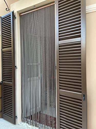 Rideau pour porte en corde pour bloquer les insectes et aérer la maison - 3