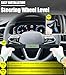 Camoo Steering Wheel Level Alignment Tool for Most Steering Wheel Internal Diameter 270mm-350mm, Spring-Loaded Steering Wheel Holder Level The Steering Wheel Accurately