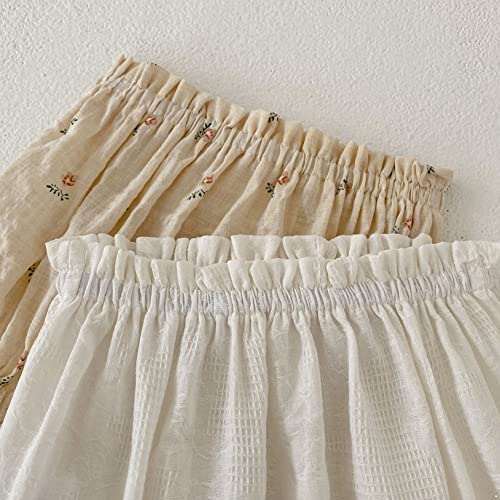 Freebily Infant Baby Girls Princess Bloomers Solid Mesh Ruffle Diaper Covers Shorts Briefs Underwear Ivory 18-24 Months #TOP3