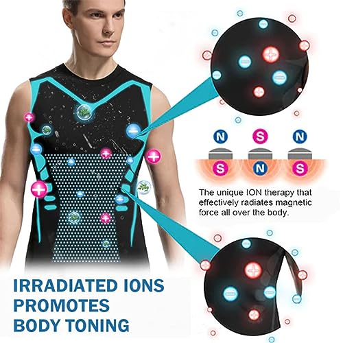 2025 New Version Ionic Shaping Vest, Comfortable Breathable Ice-Silk Fabric for Men to Build A Perfect Body4