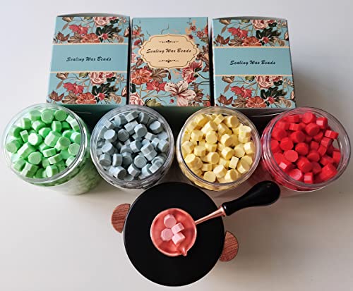 PORXFLY Wax Seal Warmer Kit for Sealing Wax Beads Sealing Waxs Furnace with Melting Spoon and 2 Pieces Candles for wax seal stamp - Image 3