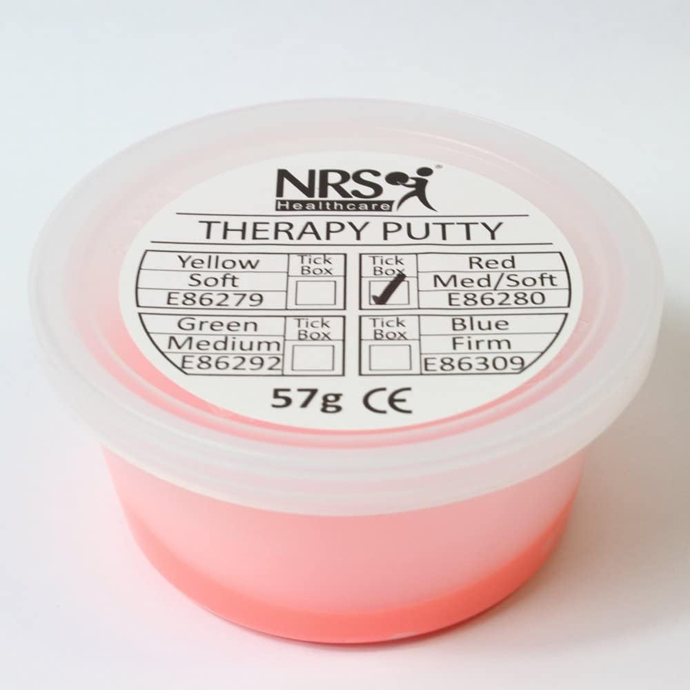 Medium Soft Therapy Putty - Red - 57g Healthcare