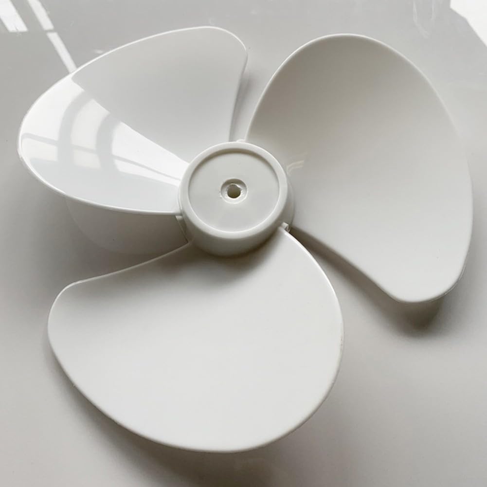 Eawfgtuw Pale de ventilateur de 30,5 cm - Pièces de rechange - Design à trois ailes - Convient pour ventilateur électrique - Rayon de 15 cm pour installer des accessoires d'appareils électroménagers
