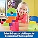 Learning Resources Mental Blox 360 Degree 3-D Building Game - 55 Pieces, Ages 5+ Educational Board Games, Mental Puzzles for Kids, Brain Teaser Games
