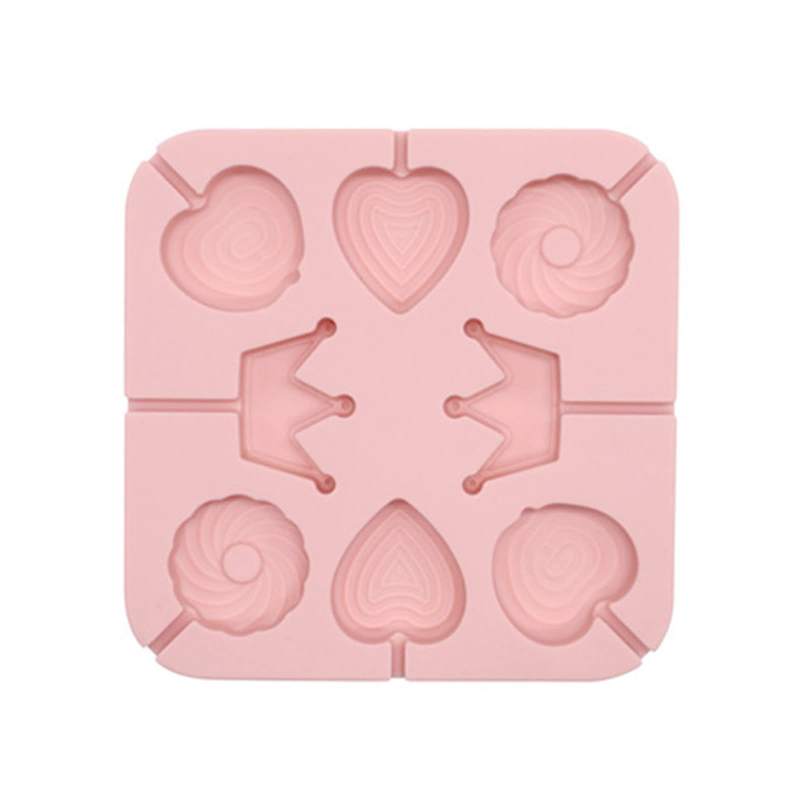 Tsophreniq 3D Cartoon Bakeware Tools Sugarcraft Candy Mold Cloud Crown Animal Shape Candy Decoration Lollipop Molds