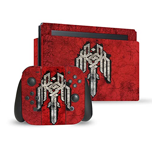 Autocollant de jeu Dragon Age Kirkwall vinyle skin Nintendo Switch console dock manette Joy-Con