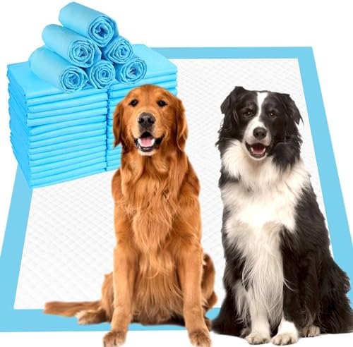 40 Count Dog Pee Pads Extra Large,36″x36″Pee Pads for Dogs Absorbent & Leak-Proof,Disposable Pet Training and Puppy Pads for Cats Dogs Rabbit