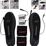 Warmspace Li-ion Battery Heated Insole Rechargeable Cut-to-Fit Size Outdoor
