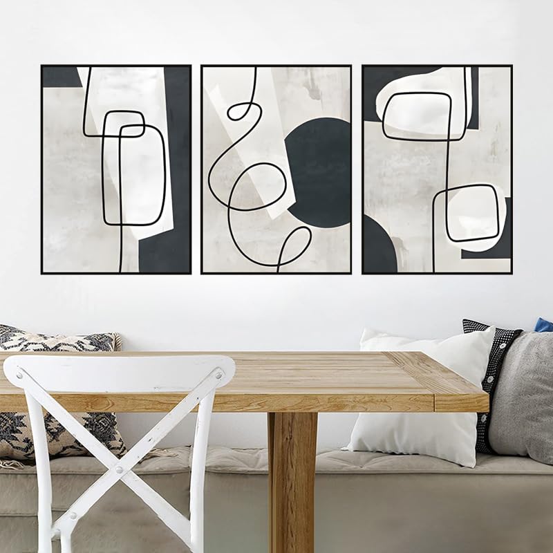 UGZDEA Abstract Canvas Posters Set of 3 - Image 3