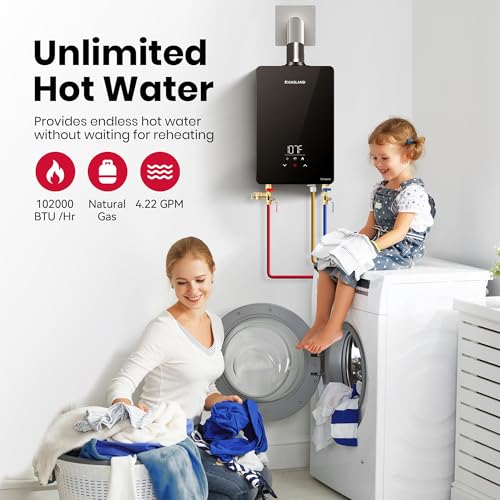 GASLAND 4.22 GPM 102,000 BTU Tankless Water Heater