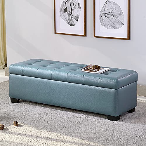 Banc ottoman moderne bicolore idéal pour sublimer le salon