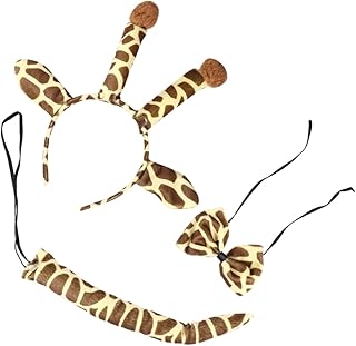 فوميز. مجموعة واحدة من شريط رأس بتصميم زرافة ملكة جمال لتزيين الهالوين