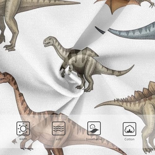 Toddlers Underwear Floral 2t Cotton Cute Panties Girl Animals Briefs Kids Undies Vintage Brown Blue Dinosaurs White3