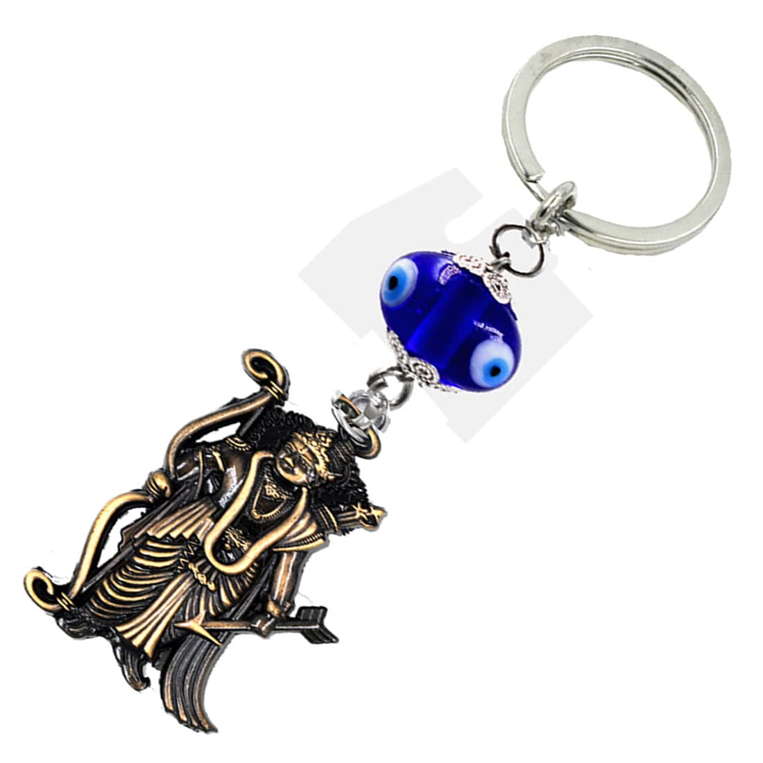 Lord Prabhu RAM Decorative Metal Evil Eye protection Gifiting Key chain-image-27
