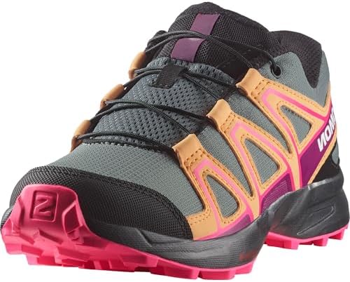 SALOMON Speedcross CSWP K, Sedona Sage Papaya Knockout Pink, 6 US