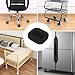 BE-TOOL Floor and Furniture Protective Pad, Furniture Stoppers to Prevent Sliding, Slipping Protective Feet with Rectangular Grooves for Workbenches, Tables, Cabinets,Sofas(Dark Brown)