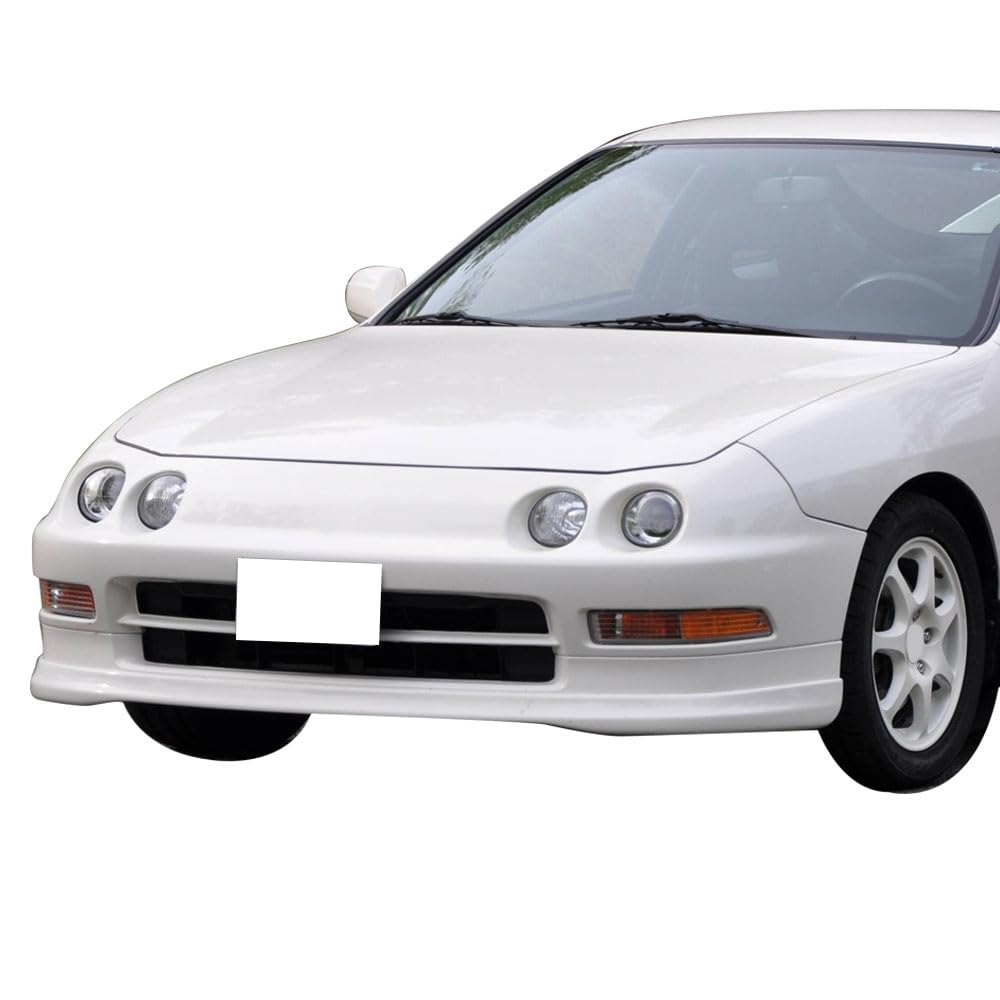 Front Bumper Lip Spoiler For 1994-1997 Acura Integra Type-R - PU Material, Unpainted, Direct Bolt-On 5 thumbnail image